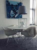 Vaas, Huis en Inrichting, Woonaccessoires | Vazen, Ophalen, Steen, Wit, Zo goed als nieuw