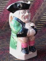 Grote originele oude Toby jug uit Engeland 17,5 cm.