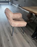 6x taupe eetkamerstoel, Huis en Inrichting, Stoelen, Ophalen, Zo goed als nieuw, Overige kleuren, Vijf, Zes of meer stoelen