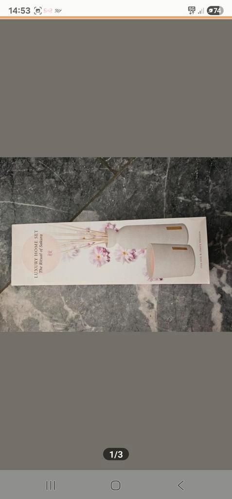 Rituals Sakura Home Set - Nieuw!, Huis en Inrichting, Woonaccessoires | Kandelaars en Kaarsen, Nieuw, Minder dan 25 cm, Overige materialen