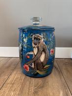 Handgemaakte Glazen Pot - Tropical jungle, Huis en Inrichting, Woonaccessoires | Overige, Ophalen of Verzenden, Nieuw