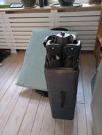 Gratis baby  wipstoel en camping bedje, Ophalen, Gebruikt, Ledikant