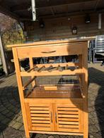 Trolley Bergkastje - Handig en Stijlvol!, Ophalen, Gebruikt, Bruin, Overige typen