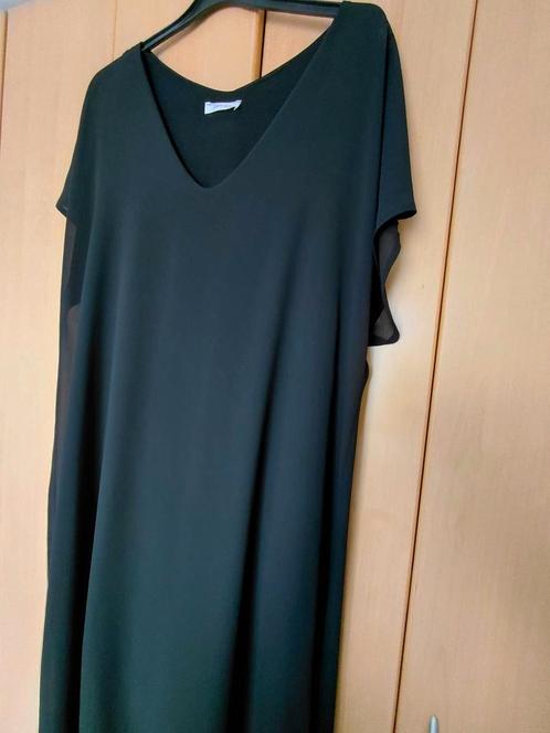 Zwarte lange jurk Paprika maat M, Kleding | Dames, Jurken, Zo goed als nieuw, Maat 46/48 (XL) of groter, Zwart, Onder de knie