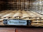 Happy house rotan mand hond/kat, Dieren en Toebehoren, Ophalen, Zo goed als nieuw, Riet