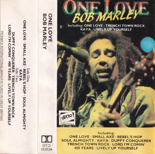 Bob Marley – One Love Originele Cassette Nieuw., Cd's en Dvd's, Cassettebandjes, Nieuw in verpakking, Origineel, Pop, 1 bandje