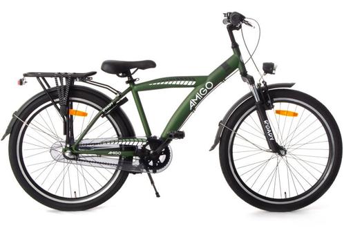 AMIGO Roady 26 Inch Jongens 3V Terugtraprem Groen €299, Fietsen en Brommers, Fietsen | Jongens, Nieuw, Ophalen of Verzenden