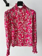 Isabel Marant blouse roze met witte bloemenprint maat 36, Ophalen of Verzenden, Roze, Zo goed als nieuw, Maat 36 (S)