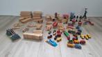 Brio (en enkele andere) houten rails jaren '80 en 2014, Kinderen en Baby's, Speelgoed | Houten speelgoed, Ophalen, Gebruikt, Overige typen