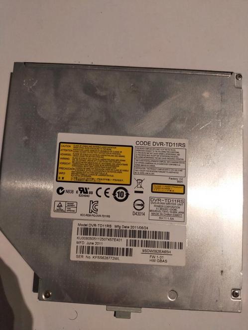DVR-TD11RS DVD-RW Drive – Desktop 5.25" Optical Burner, Computers en Software, Optische drives, Zo goed als nieuw, Intern, Cd