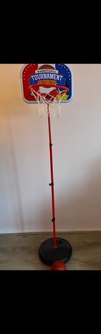 Basketbal-standaard met balletje (verstelbaar), Sport en Fitness, Ophalen, Zo goed als nieuw, Ring, Bord of Paal