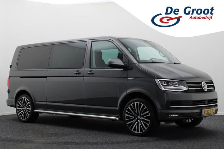 Volkswagen Transporter 2.0 TDI DSG L2H1 DC Highline 2x Schui, Auto's, Bestelauto's, Bedrijf, Te koop, ABS, Achteruitrijcamera