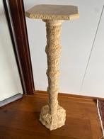 Oosterse Zuil met Gedetailleerd Snijwerk, Antiek en Kunst, Kunst | Beelden en Houtsnijwerken, Ophalen