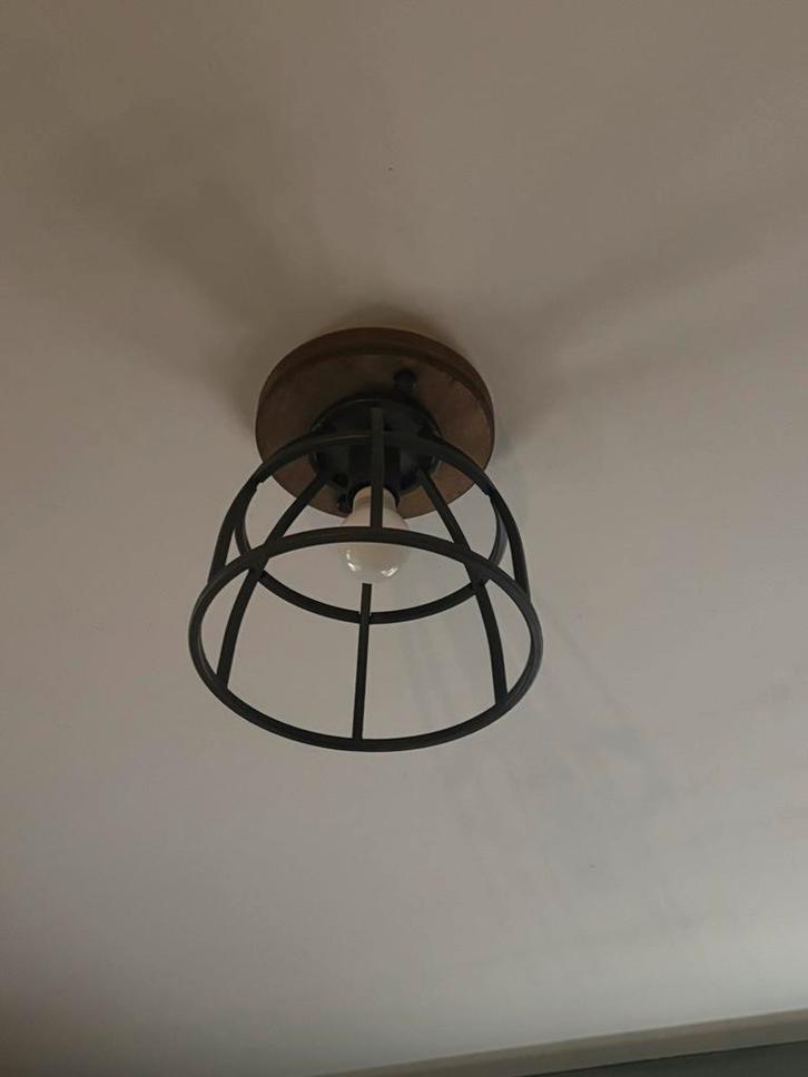 Lampen Collectie: Hanglampen, Plafonnières, Wandlampen, Huis en Inrichting, Lampen | Plafondlampen, Gebruikt, Metaal, Ophalen