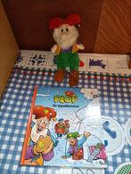 Kabouter Plop knuffel 25 cm + boek De IJspaddenstoel, Ophalen of Verzenden