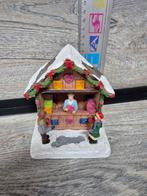 Kerstdorp leuke kraam kersthuisjes, Ophalen of Verzenden, Zo goed als nieuw