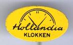 Hollandia klokken blik speldje ( W_113 ), Verzenden, Zo goed als nieuw, Merk, Speldje of Pin