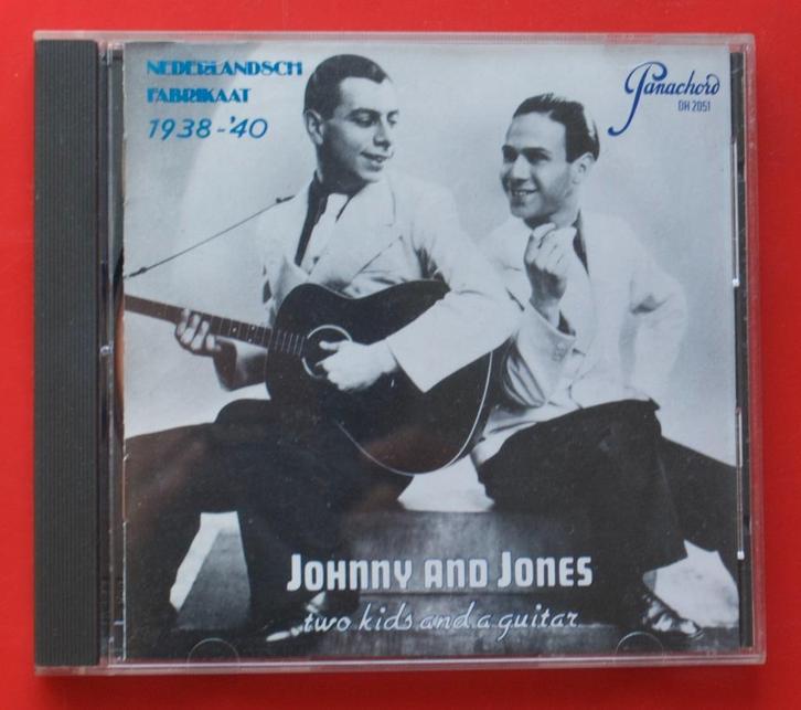 cd Johnny & Jones Two kids and a guitar 1938 - 1940, Cd's en Dvd's, Cd's | Jazz en Blues, Jazz, Voor 1940, Ophalen of Verzenden