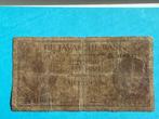 bankbiljet vijftig cent / 1/2 roepiah Javasche Bank 1948, Ophalen of Verzenden, 1 gulden, Los biljet