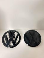 Hoogglans zwarte logo’s voor Volkswagen Caddy MK3 Facelift, Auto diversen, Tuning en Styling, Ophalen of Verzenden