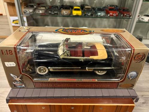 1:18 Road Legends Cadillac CoupeDeville 1949, Hobby en Vrije tijd, Modelauto's | 1:18, Gebruikt, Auto, Ophalen of Verzenden