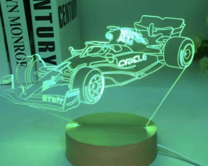 Formule 1 lamp red bull, Verzamelen, Automerken, Motoren en Formule 1, Zo goed als nieuw, Formule 1, Ophalen of Verzenden