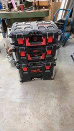 Milwaukee Packout Gereedschapskoffers, Doe-het-zelf en Verbouw, Ophalen, Zo goed als nieuw