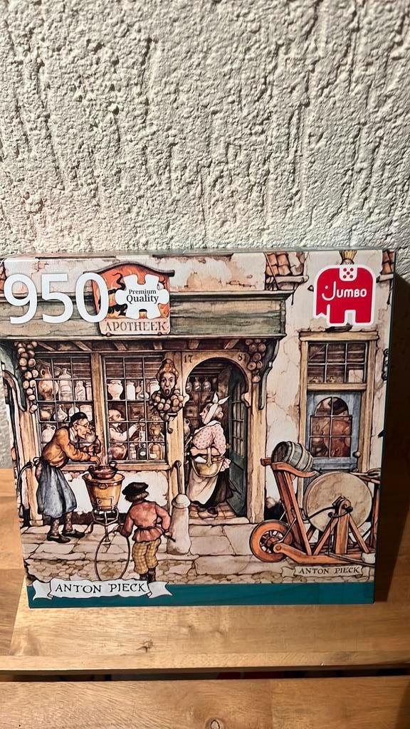 Jumbo puzzels Anton Pieck, Hobby en Vrije tijd, Denksport en Puzzels, Zo goed als nieuw, Legpuzzel, 500 t/m 1500 stukjes, Ophalen