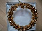 Prachtige luxe gouden bellen kerstkrans 24cm uit 2021 Ikea, Ophalen of Verzenden, Zo goed als nieuw