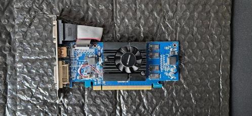 Gigabyte NVIDIA GeForce 210 - 1 GB DDR3, Computers en Software, Videokaarten, Gebruikt, Nvidia, PCI-Express 2.0, GDDR3, HDMI, DVI