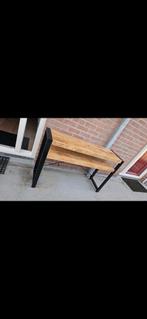 Sidetable mangohout, Huis en Inrichting, Tafels | Sidetables, Gebruikt, 100 tot 150 cm, Ophalen of Verzenden, 25 tot 50 cm