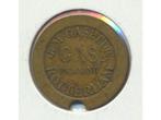 Rotterdam messing gaspenning, Postzegels en Munten, Penningen en Medailles, Ophalen of Verzenden, Overige materialen, Nederland