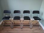 4 hoge barkruk-stoelen, 4 voor €50. Als nieuw., Huis en Inrichting, Barkrukken, Ophalen, Zo goed als nieuw