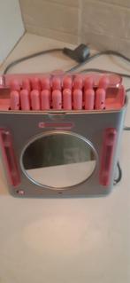 Vintage Krulset met Spiegel, Ophalen, Gebruikt, Krultang of Stijltang