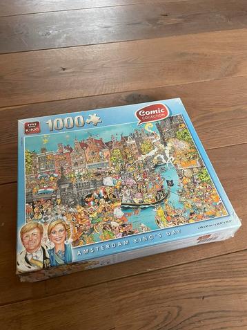 Amsterdam koningsdag puzzel 1000 stukjes