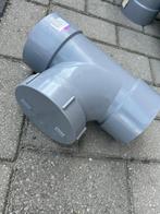 Ontstopimgsstuk 125 mm en 110 mm pvc, Doe-het-zelf en Verbouw, Buizen en Afvoer, Ophalen, Pvc, Nieuw, Minder dan 2 meter
