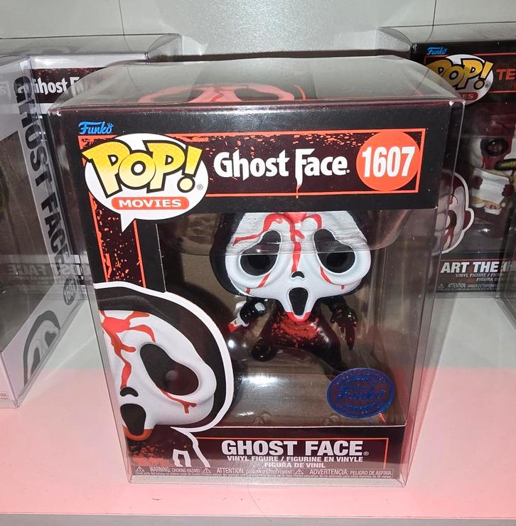 Funko Pop! 1607 Ghost Face BLOODY (Scream) SE, Verzamelen, Poppetjes en Figuurtjes, Nieuw, Ophalen of Verzenden