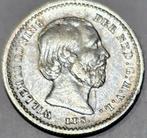 Zilveren 5 Cent 1862 Willem III, Koning Willem III, Zilver, Ophalen of Verzenden, Losse munt