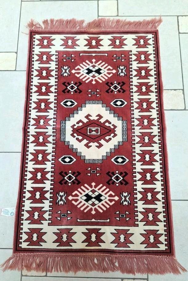 Turks Kleed ,Tafelloper ,Gebedskleed met Traditioneel Design, Antiek en Kunst, Antiek | Kleden en Textiel, Ophalen