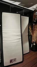 Boxspring Grijs Eastborn 90x220 (2x), Ophalen, 90 cm, Tweepersoons, Zo goed als nieuw