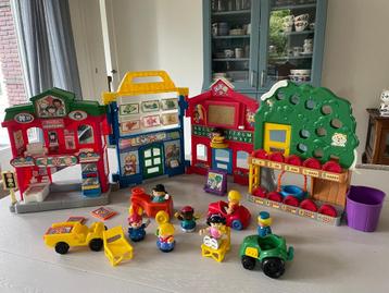 Fisher price winkelstraat. Vintage , zeldzaam. beschikbaar voor biedingen