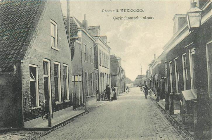 701392001 Meerkerk Gorinchemsche Straat, Verzamelen, Ansichtkaarten | Nederland, Utrecht, Voor 1920, Verzenden
