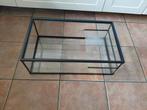Glazen bak  met plateau 60x35  territorium, Dieren en Toebehoren, Reptielen en Amfibieën | Toebehoren, Ophalen, Gebruikt