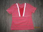 Azuri rood wit gestreept shirt korte mouw maat 44, Kleding | Dames, T-shirts, Maat 42/44 (L), Ophalen of Verzenden, Azuri, Korte mouw