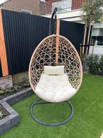 Tuinstoel / hang ei, Tuin en Terras, Ophalen, Zo goed als nieuw, Met standaard, Eenpersoons