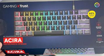 Trust mini gaming toetsenbord beschikbaar voor biedingen