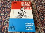 Een Natie onder de Nazi's, 10 mei 1940 - 5 mei 1945, Tweede Wereldoorlog, Ophalen of Verzenden, Zo goed als nieuw, Leonhard Huizinga, Alfred