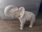 Stenen Olifant Beeld, Ophalen of Verzenden, Gebruikt, Steen, Dierenbeeld