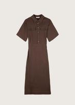 Vanilia the Lauren midi dress nieuw, Bruin, Vanilia, Nieuw, Ophalen of Verzenden