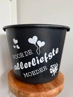 Emmer met tekst voor Moederdag vaderdag, Ophalen of Verzenden, Nieuw, Kunststof, Met handgreep
